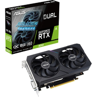 Відеокарта PCIex NVIDIA GF RTX 3050 8192Mb GDDR6 Dual OC V2 Asus (DUAL-RTX3050-O8G-V2)