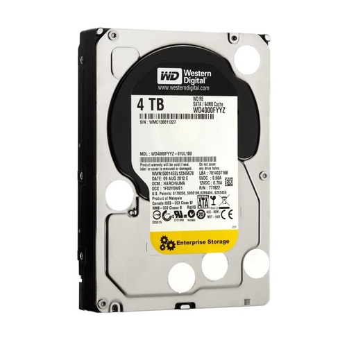 Накопитель HDD 3.5" SATA 4.0TB WD 7200rpm 64MB (WD4000FYYX)_Refurbished