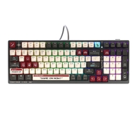 Клавиатура беспроводная Bloody WS98 Pixels Red