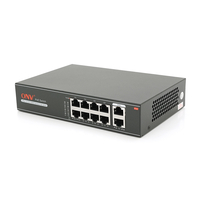 Комутатор PoE ONV-H3108P (8 PoE + 2 Uplink, 120 Вт)